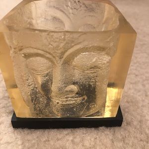 2pc Buddha tealight holder (3.5”x3.5”)
